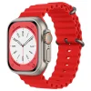 Óraszíj Apple Watch-hoz (1/2/3/4/5/6/7/8/9/10/SE/SE 2/Ultra/Ultra 2, 42/44/45/46/49 mm) - Techsuit (W038) - Piros. thumbnail