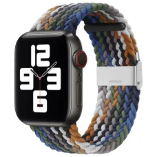  Techsuit - Óraszíj (W032) - Apple Watch 1/2/3/4/5/6/7/8/9/10/SE/SE 2 (38/40/41/42mm) - Cowboy Zöld