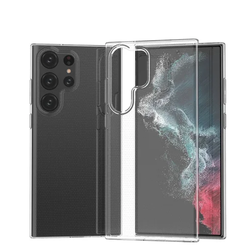 Ultra Clear 0.5mm case Samsung Galaxy S23 Ultra thin cover transparent - 8
