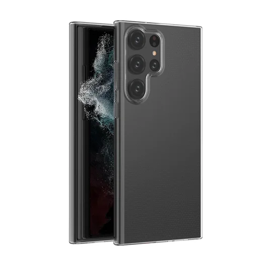 Ultra Clear 0.5mm case Samsung Galaxy S23 Ultra thin cover transparent - 1