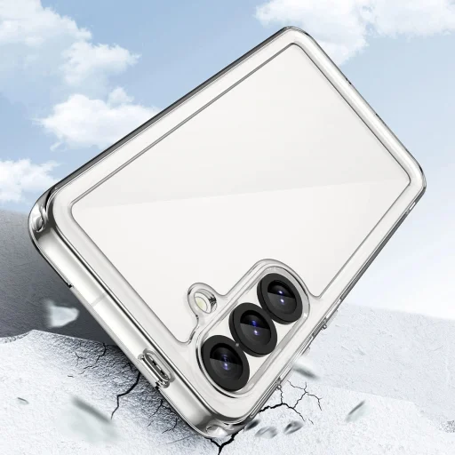 Outer Space tok zselés kerettel Xiaomi Poco X7 Pro-hoz - Átlátszó tok - 3