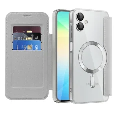  Samsung Galaxy A06 Szürke Techsuit SmartMag könyv tok