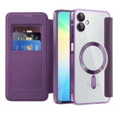  Samsung Galaxy A06 Lila Techsuit SmartMag könyvtok