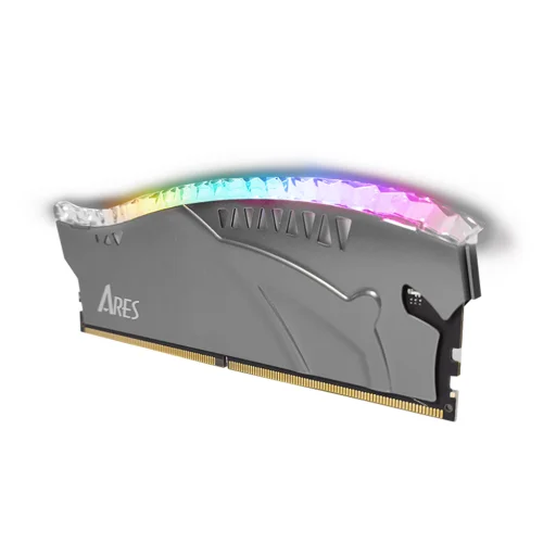 Dato - Számítógép memória Ares Armor Lite (ARB16G5G70) - asztali számítógépekhez, DDR5, gaming RAM RGB-vel, 16GB, 7000MHz, RGB - Szürke - 1
