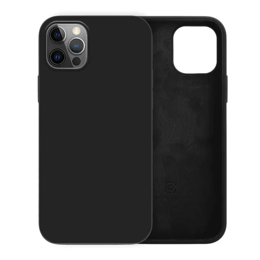 iPhone 12 Pro Max Crong Color rugalmas tok fekete - 6