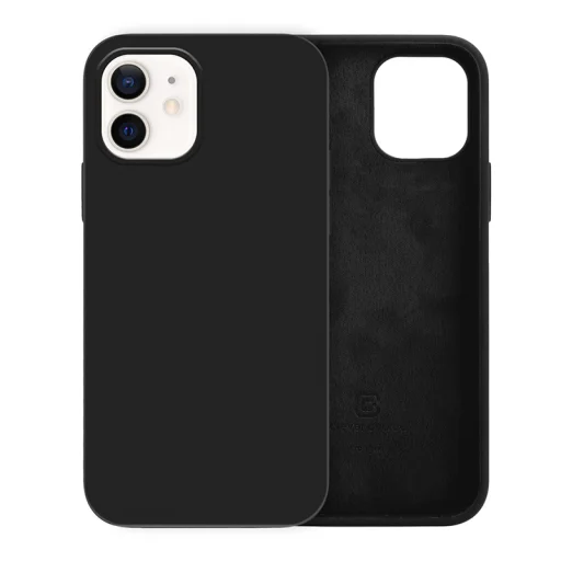 iPhone 12 / iPhone 12 Pro Crong Color rugalmas tok fekete - 6