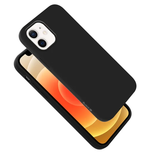 iPhone 12 / iPhone 12 Pro Crong Color rugalmas tok fekete - 3