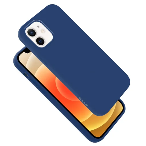 Crong Color rugalmas tok iPhone 12 Mini tengerészkék - 2