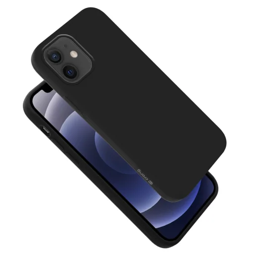 iPhone 12 Mini Crong Color rugalmas tok fekete - 4