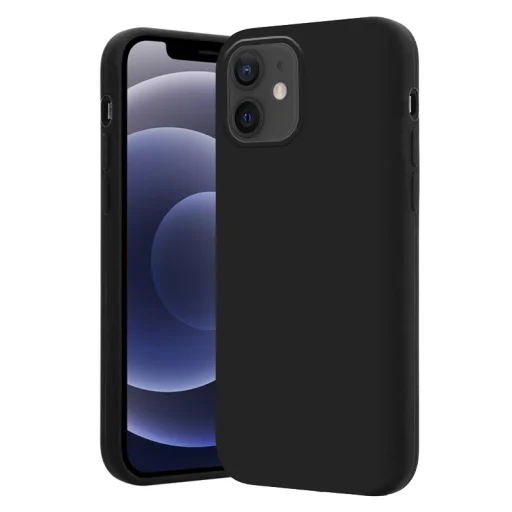 iPhone 12 Mini Crong Color rugalmas tok fekete - 5