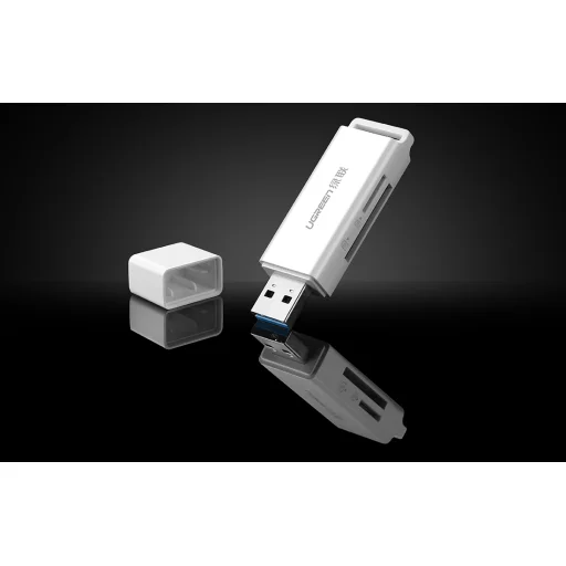 Ugreen CM104 SD/microSD USB 3.0 kártyaolvasó fekete - 2