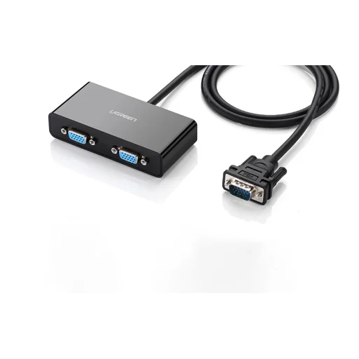 UGREEN 40254 VGA splitter elosztó 2xVGA 1m fekete - 2
