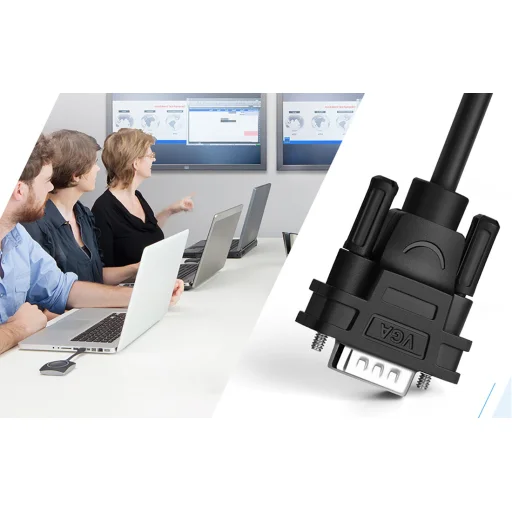 UGREEN 40254 VGA splitter elosztó 2xVGA 1m fekete - 6