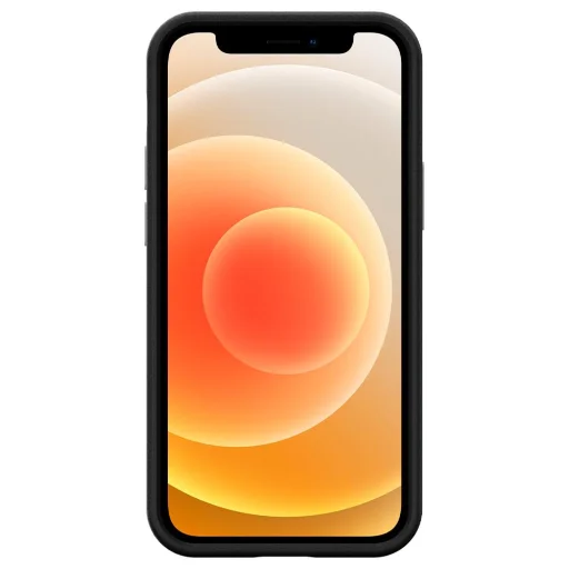 iPhone 12 mini Spigen Cyrill Leather Brick bőr tok Kavicsszürke (ACS01785) - 2