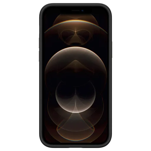 iPhone 12/ 12 Pro Spigen Cyrill Leather Brick bőr tok Kavicsszürke (ACS01734) - 2