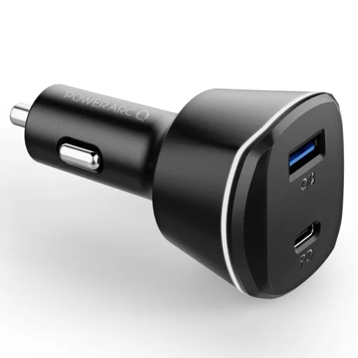 Spigen PC1800 PowerARC szivargyújtós töltő 2xUSB PD30W/QC.3.0 fekete - 6