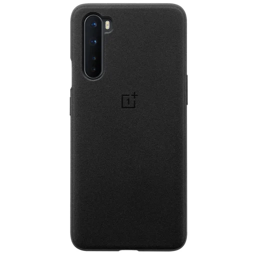 OnePlus Sandstone Bumper tok OnePlus Nord fekete - 1