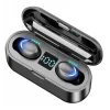 F9 TWS 5C vezeték nélküli bluetooth fülhallgató fekete thumbnail
