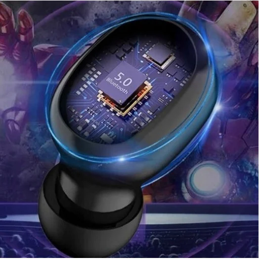 F9 TWS 5C vezeték nélküli bluetooth fülhallgató fekete - 3