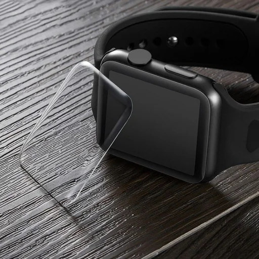 Mocolo kijelzővédő üvegfólia UV LED lámpával Apple Watch 4/5/6/SE (44MM) - 6