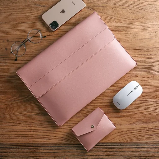 Tech-protect Chloi Laptop Sleeve Táska 14'' Méretben Pink - 4