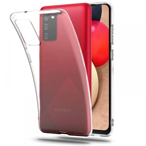 Tech-Protect FlexAir áttetsző tok Samsung A02S Crystal - 1