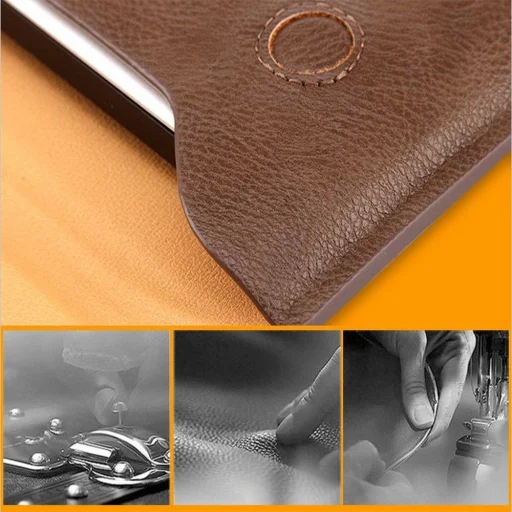 Tech-Protect Taikesen Laptop Sleeve Táska 13-14'' Világosbarna - 4