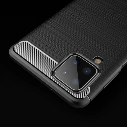 Tech-Protect carbon mintájú TPU tok Samsung A12 fekete - 5