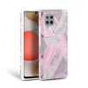 Tech-Protect Marble tok Samsung A42 5G pink - 1