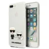 Karl Lagerfeld KLHCI8LCKTR Karl Choupette tok iPhone 7/8 Plus átlátszó
