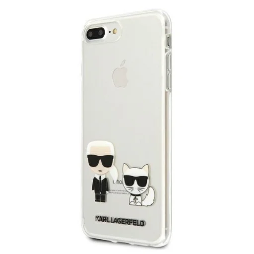 Karl Lagerfeld KLHCI8LCKTR Karl Choupette tok iPhone 7/8 Plus átlátszó - 2