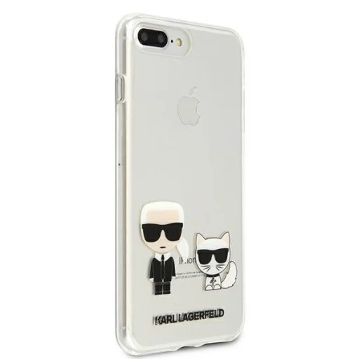 Karl Lagerfeld KLHCI8LCKTR Karl Choupette tok iPhone 7/8 Plus átlátszó - 4