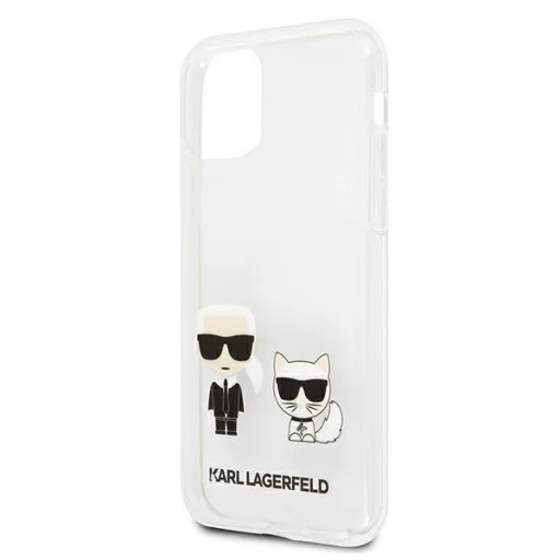 iPhone 11 Pro Karl Lagerfeld KLHCN58CKTR Karl Choupette tok átlátszó - 6