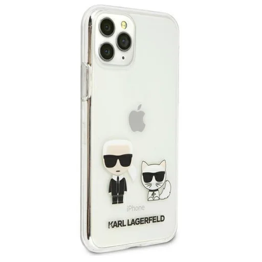 iPhone 11 Pro Karl Lagerfeld KLHCN58CKTR Karl Choupette tok átlátszó - 4
