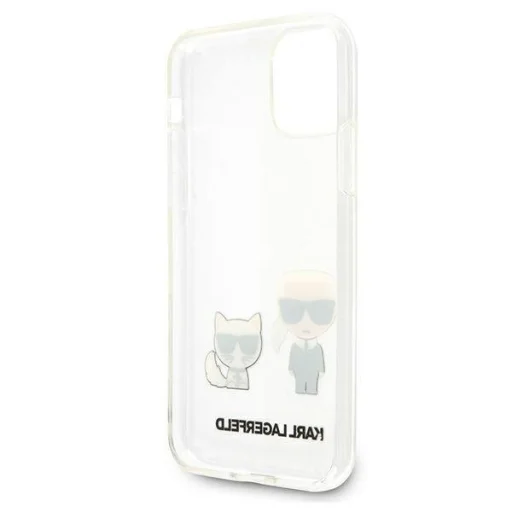 Karl Lagerfeld KLHCN61CKTR Karl Choupette tok iPhone 11 átlátszó - 7