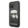 Karl Lagerfeld KLHCN58KHBK Ikonik Karl's Head PU tok iPhone 11 Pro fekete thumbnail