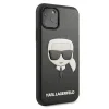 Karl Lagerfeld KLHCN58KHBK Ikonik Karl's Head PU tok iPhone 11 Pro fekete thumbnail
