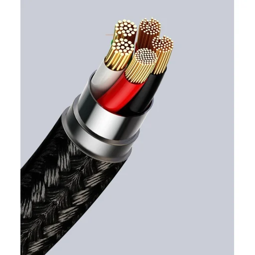 Baseus Zinc mágneses kábel USB Type-C - Lightning PD 20W 1m zöld (CATLXC-06) - 18