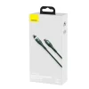 Baseus Zinc mágneses kábel USB Type-C - Lightning PD 20W 2m zöld (CATLXC-A06) thumbnail