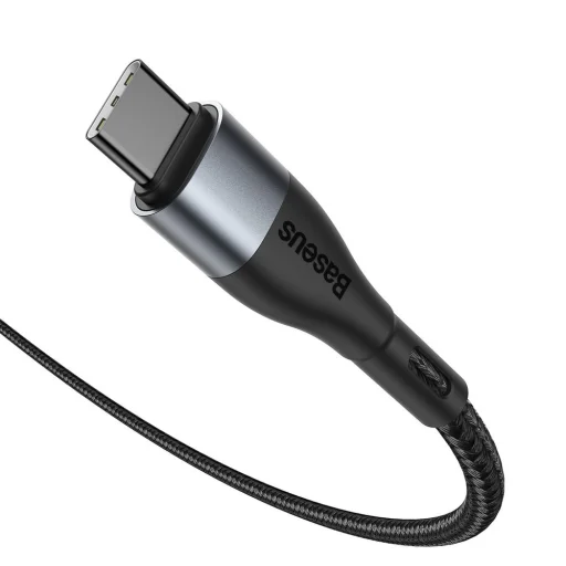 Baseus Zinc mágneses kábel USB Type-C - USB Type-C PD 100W 1.5m fekete (CATXC-Q01) - 5