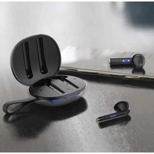 Baseus TWS Encok W05 vízálló bluetooth 5.0 mini fülhallgató fehér (NGW05-02) - 18