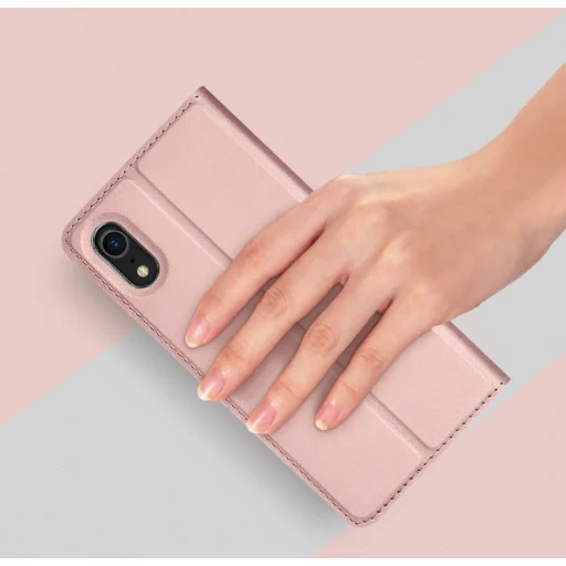 iPhone XR Dux Ducis Skin Pro fliptok szürke - 8