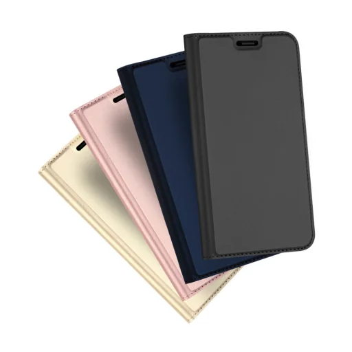 iPhone XR Dux Ducis Skin Pro fliptok szürke - 11