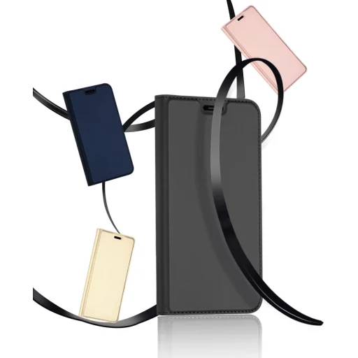 iPhone XR Dux Ducis Skin Pro fliptok szürke - 16