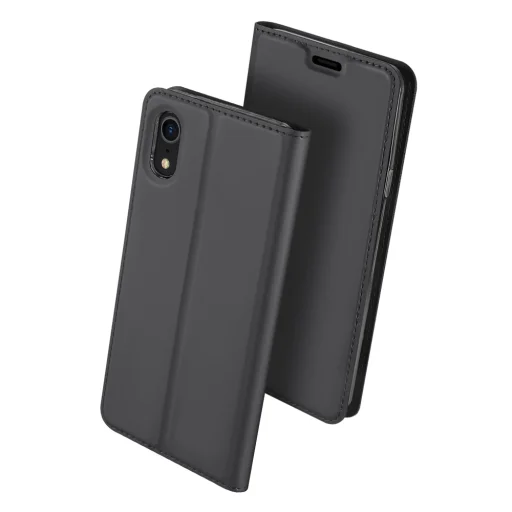 iPhone XR Dux Ducis Skin Pro fliptok szürke - 2