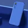 MSVII Simple ultra vékony PC tok iPhone XR kék thumbnail