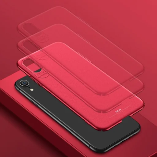 MSVII Simple ultra vékony PC tok iPhone XR kék - 9
