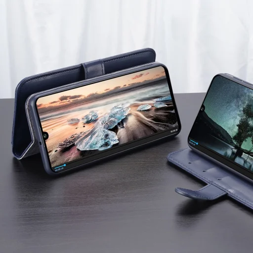 Huawei P30 Lite Dux Ducis Kado fliptok kék - 6