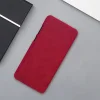 iPhone 12 mini Nillkin Qin bőr fliptok piros thumbnail