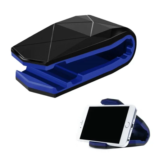 Asztali telefontartó műanyag, univerzális, 6.5'' méretig kék - 1